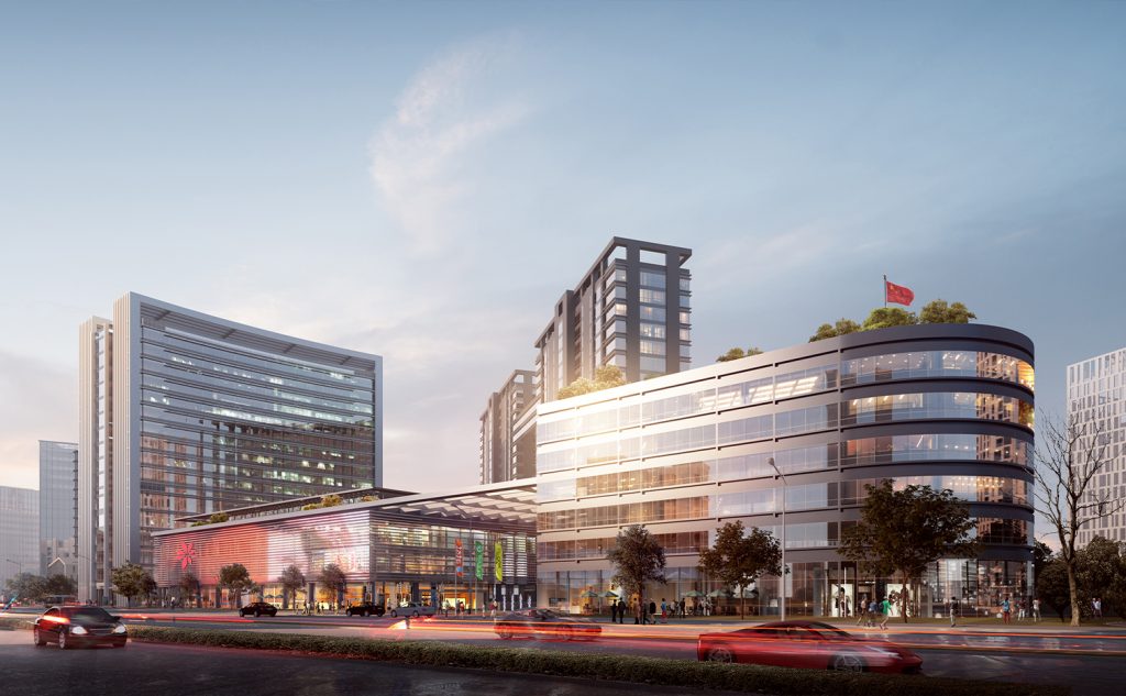 Shanghai Taopu Science and Technology Smart City Portman